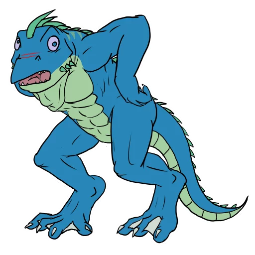 Стикер KaliakIguana - 1