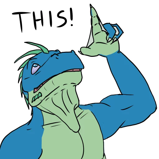 Стикер KaliakIguana - 1