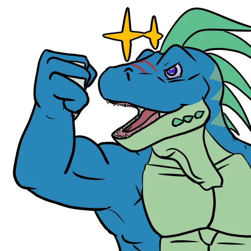 Стикер KaliakIguana - 1