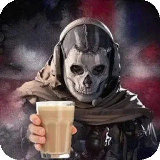 Стикер Калл оф дюти под солями - 0