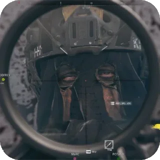 Стикер Калл оф дюти под солями - 9