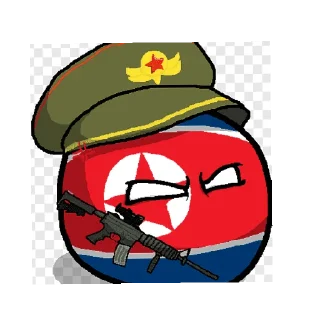 Стикер Каммунисты #Countryballs - 4