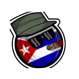 Стикер Каммунисты #Countryballs - 9