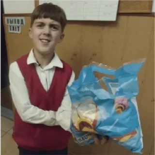 Sticker Камран - 10