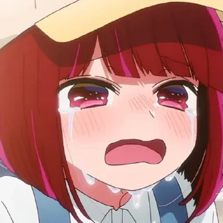 Стикер Kᴀɴᴀ Aʀɪᴍᴀ💄 @OshiNoKo_wc - 7