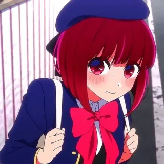 Стикер Kᴀɴᴀ Aʀɪᴍᴀ💄 @OshiNoKo_wc - 3