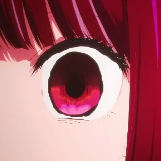 Стикер Kᴀɴᴀ Aʀɪᴍᴀ💄 @OshiNoKo_wc - 4