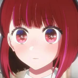 Стикер Kᴀɴᴀ Aʀɪᴍᴀ💄 @OshiNoKo_wc - 8