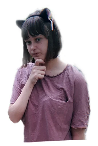 person human face clothing