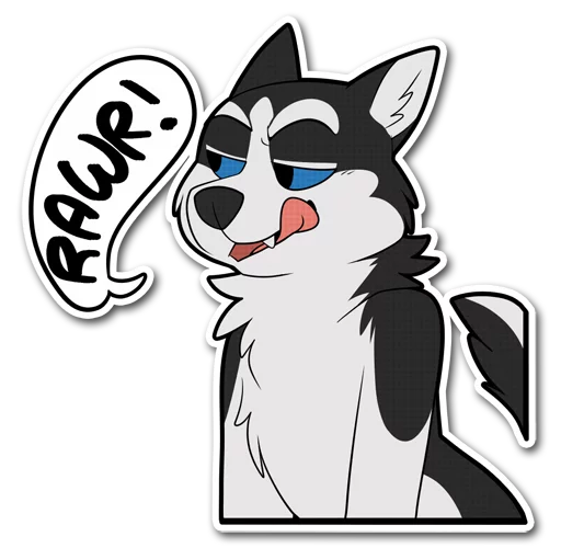 Стикер KaneHusky - 1