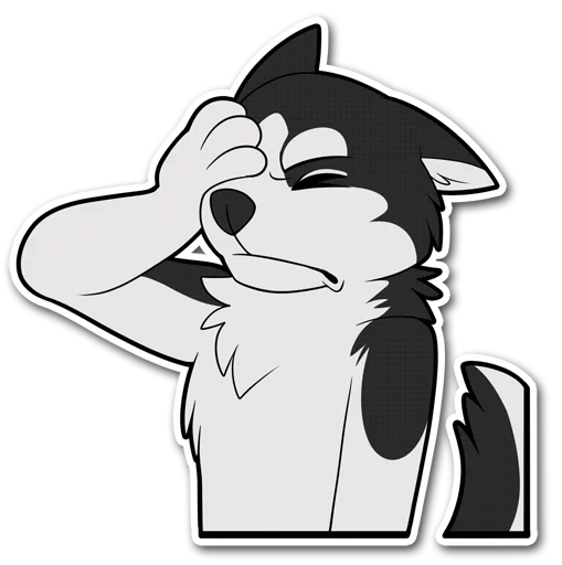 Стикер KaneHusky - 1
