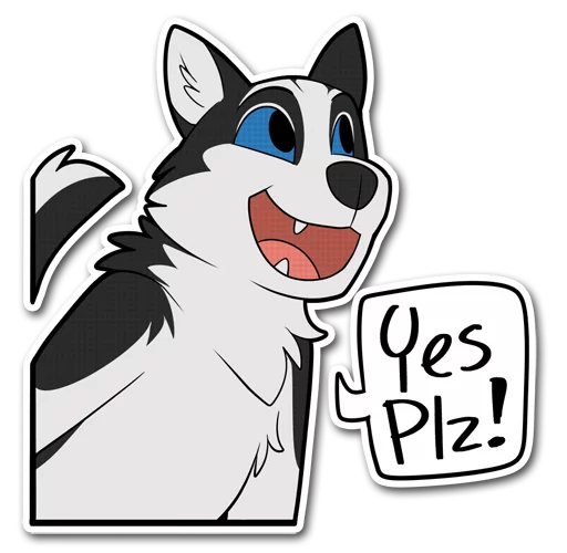 Стикер KaneHusky - 1