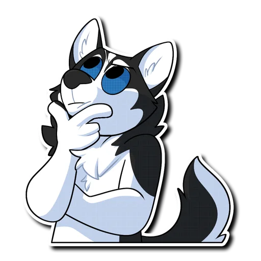 Sticker KaneHusky - 1