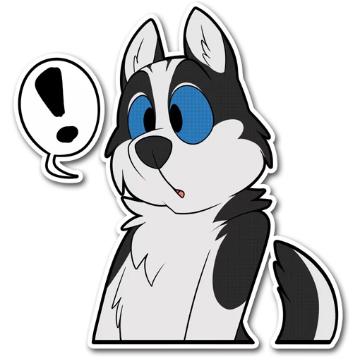 Стикер KaneHusky - 1