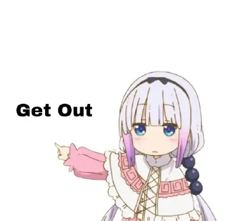 Стикер Kanna chan - 3