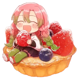 Sticker 💓 Mitsuri Kanroji @LadyLuxanna - 11