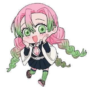 Sticker 💓 Mitsuri Kanroji @LadyLuxanna - 9