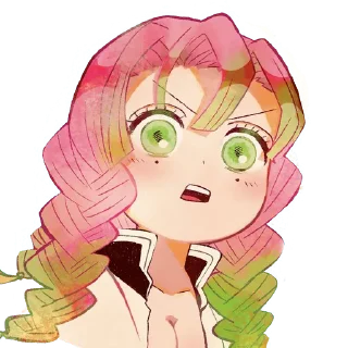 Sticker 💓 Mitsuri Kanroji @LadyLuxanna - 5