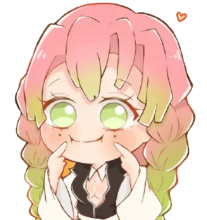 Sticker 💓 Mitsuri Kanroji @LadyLuxanna - 7