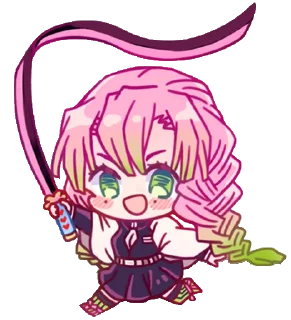 Sticker 💓 Mitsuri Kanroji @LadyLuxanna - 4