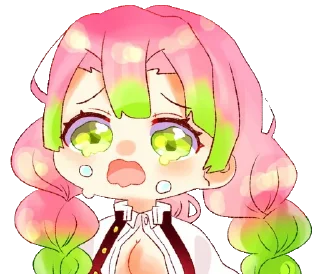 Sticker 💓 Mitsuri Kanroji @LadyLuxanna - 6