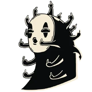 Sticker Безликий - 10