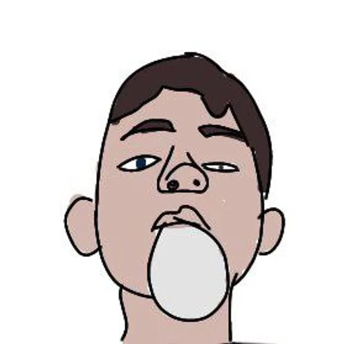 человеческое лицо клипарт рисование