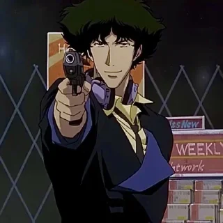 Sticker Ковбой бибоп @anime_stickerr - 11