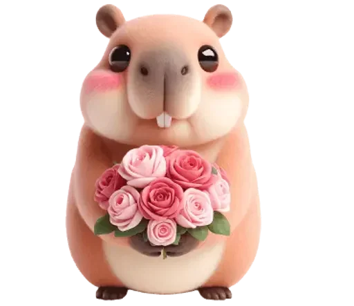 Sticker KapiCapybara - 1