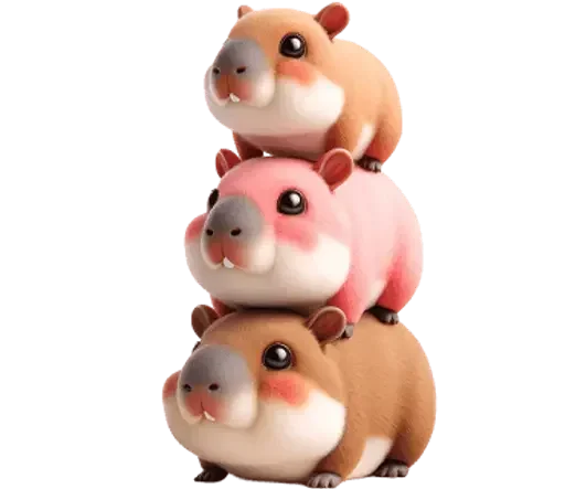 Стикер KapiCapybara - 1