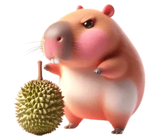 Стикер KapiCapybara - 1