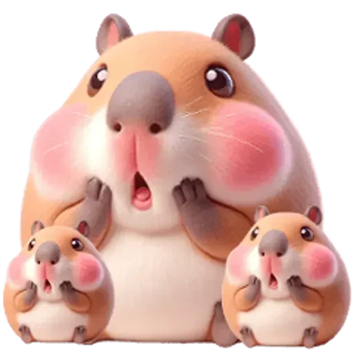 Стикер KapiCapybara - 1