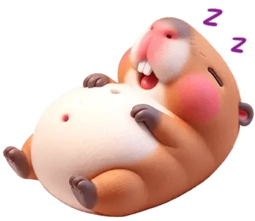 Sticker KapiCapybara - 1