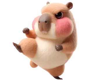 Sticker Kapi Capybara @SbornikStickers - 7