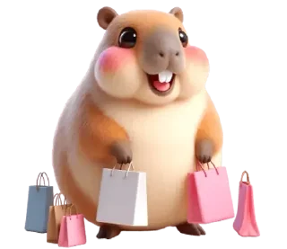 Sticker Kapi Capybara @SbornikStickers - 6