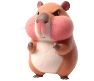 Sticker Kapi Capybara @SbornikStickers - 0