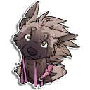Стикер Shekh Hyena by @KeaveMind - 6