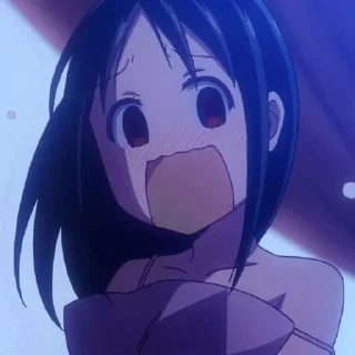 Стикер Госпожа Кагуя @anime_stickerr - 5