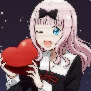 Стикер Госпожа Кагуя @anime_stickerr - 9