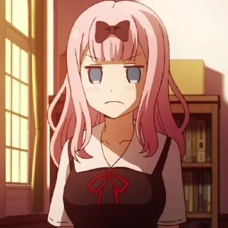 Стикер Госпожа Кагуя @anime_stickerr - 4