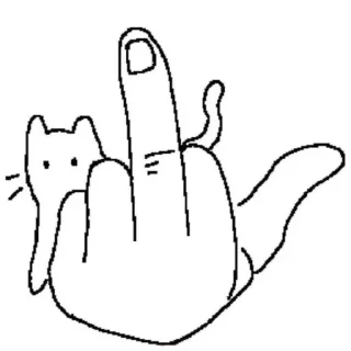 Стикер Каракули by @hugsvi - 11