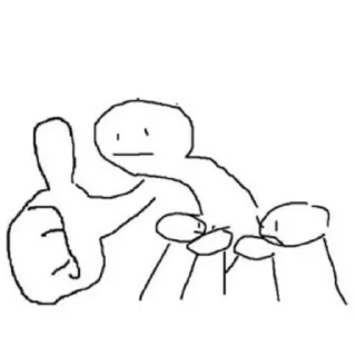 Стикер Каракули by @hugsvi - 3