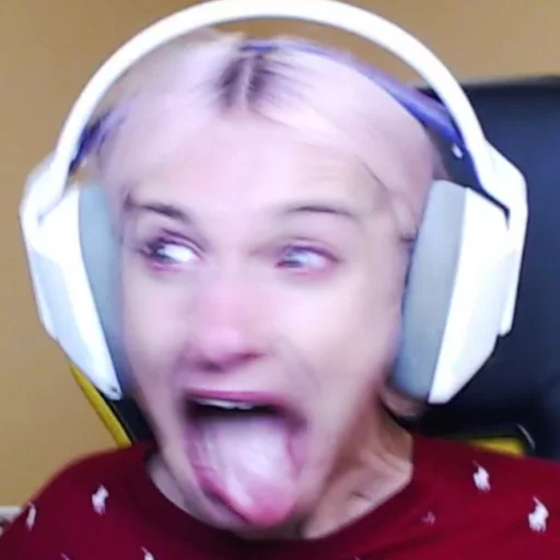 headphones human face person