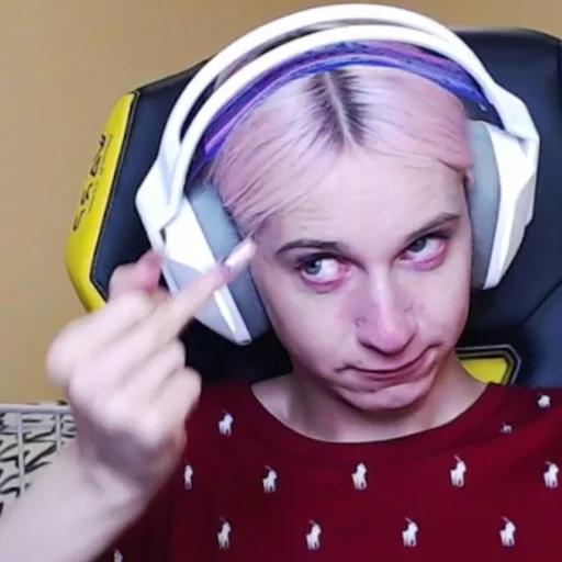 headphones human face person