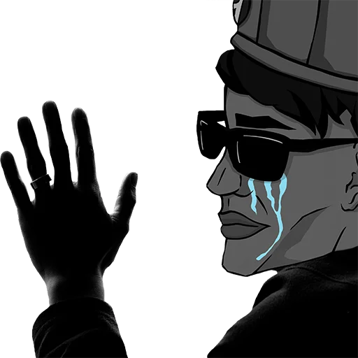 cartoon anime person