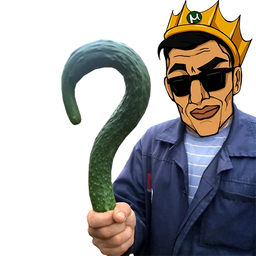 man cartoon human face