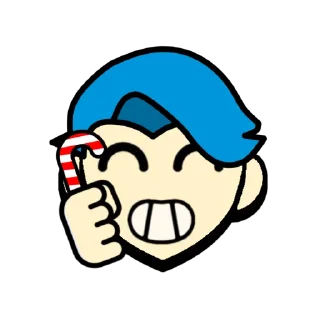 Sticker karll1k тік ток🇺🇦😈😘😎🤓😄 - 3