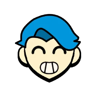 Sticker karll1k тік ток🇺🇦😈😘😎🤓😄 - 2