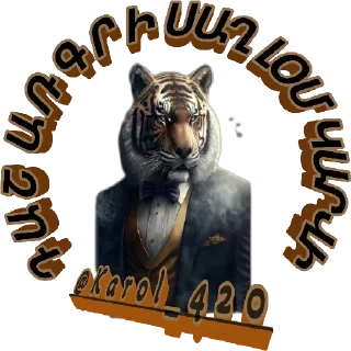 Sticker Karolina - 0