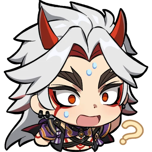 Стикер KartinyPaimon11 - 1